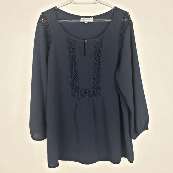 Stitch Fix Tops - Stitch Fix Crescent Pessant Blouse Top XL GUC